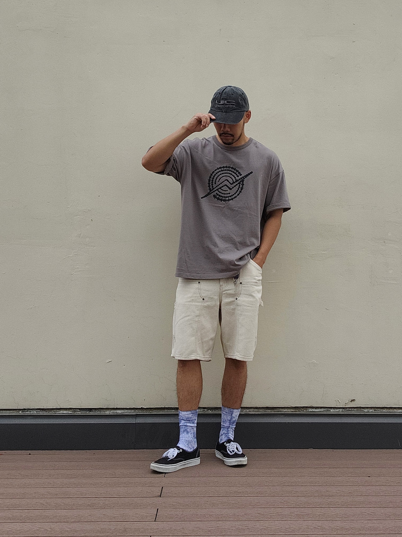 Vans Authentic Black White 착용 스타일