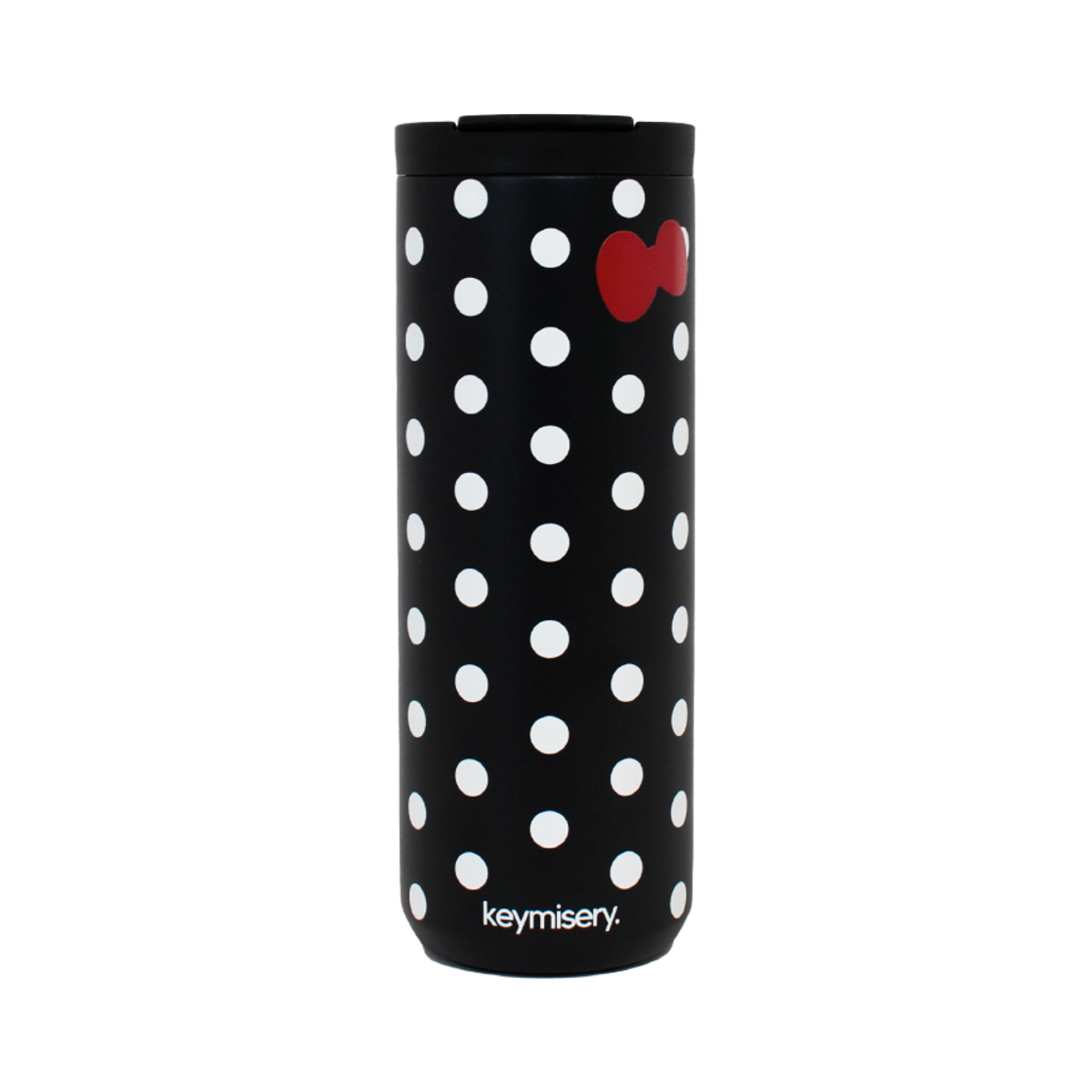 키미저리 하트락 도트 텀블러 블랙(Keymisery Heartlock Dot Tumbler Black)