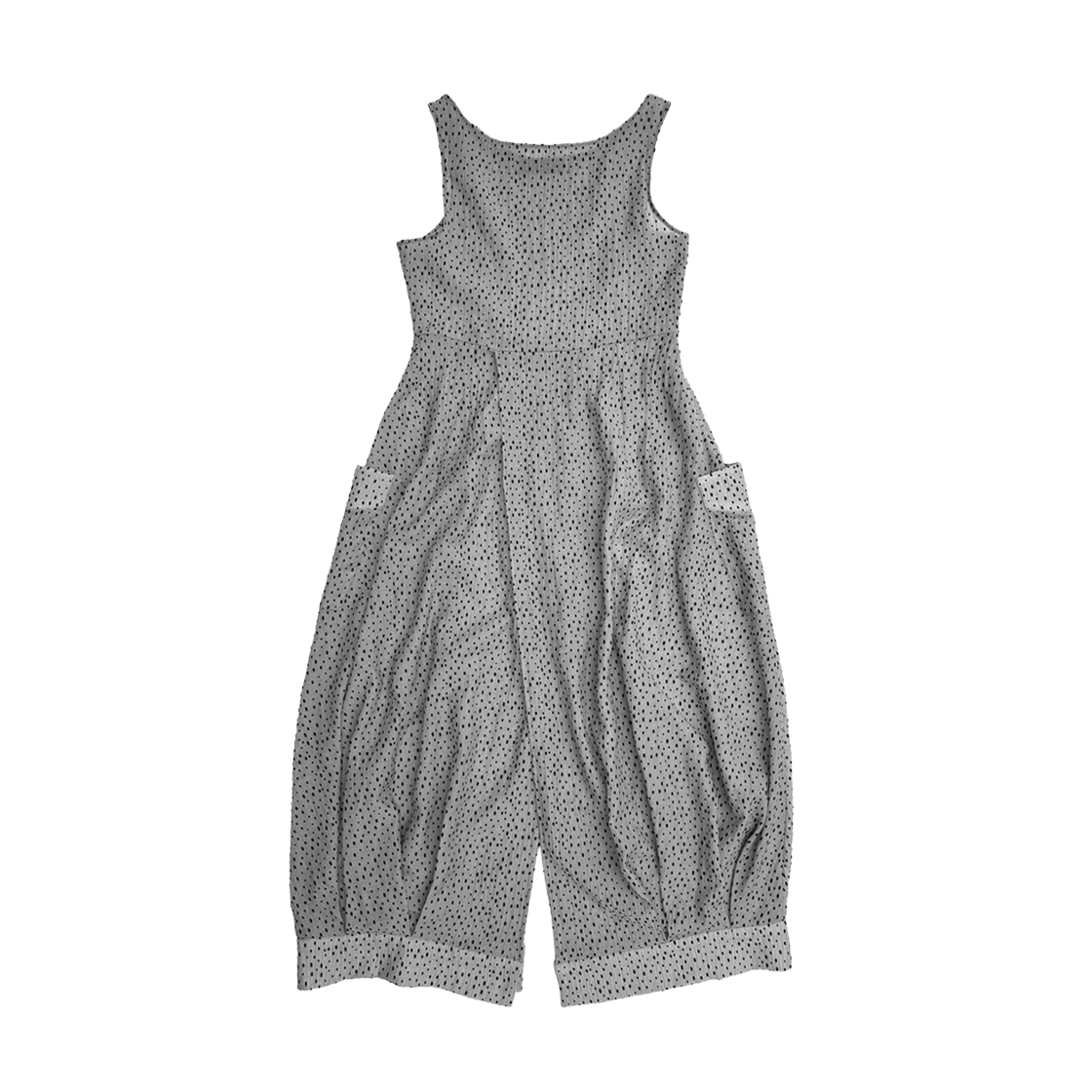 스틸레써디 도트 펌킨 드레스 그레이(Still Lethardy Dot Pumpkin Dress Grey) - 2