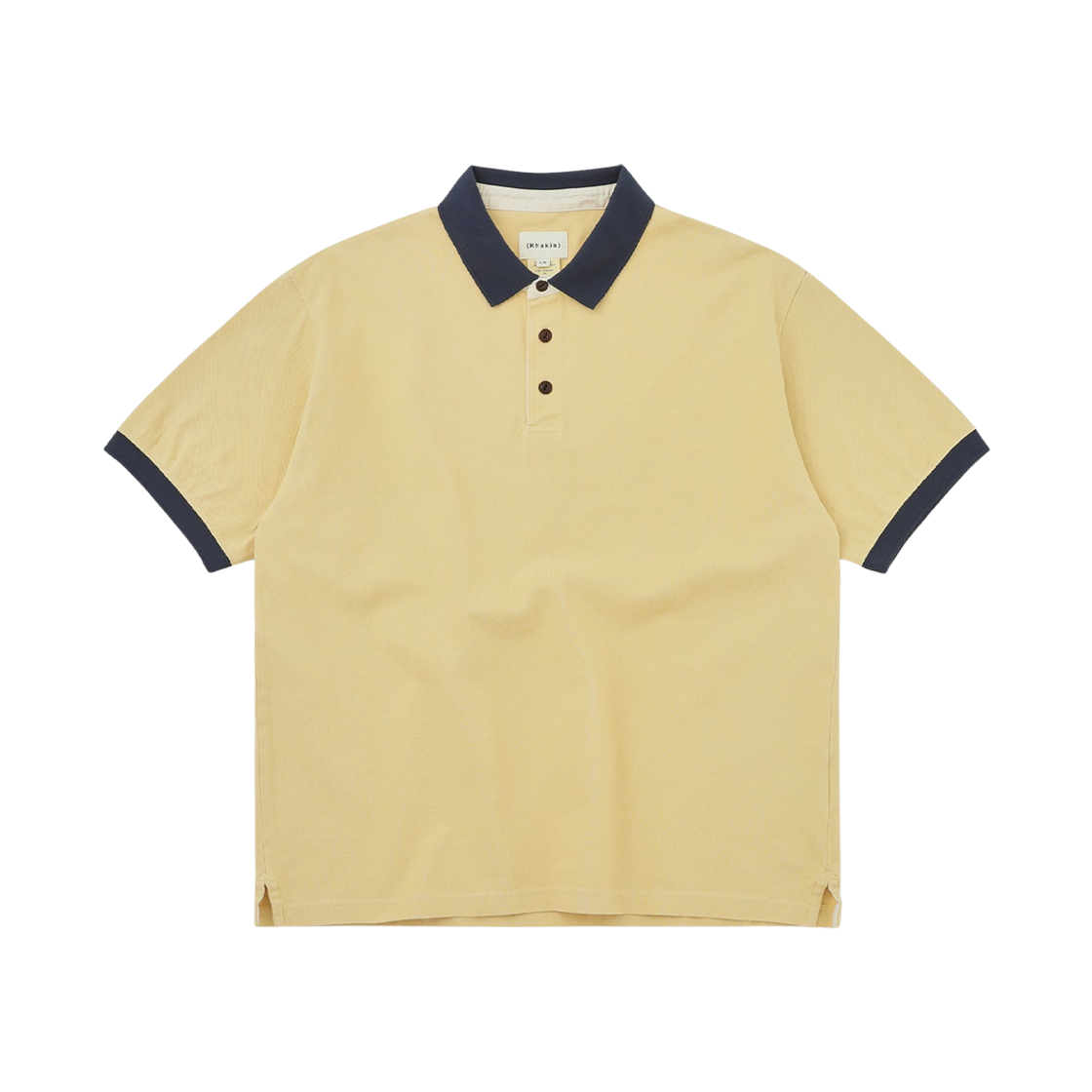 카키스 캠퍼스 숏슬리브 폴로 옐로우(Khakis Campus S/S Polo Yellow)