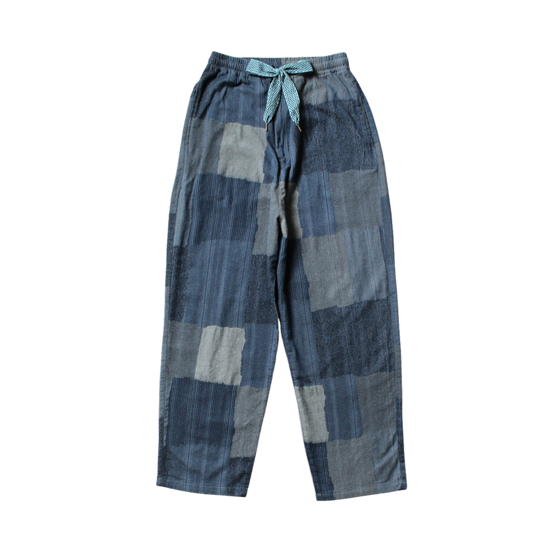 캐피탈 츠기하기 패턴 이지 팬츠 네이비(Kapital Tugihagi Pattern Easy Pants Navy)