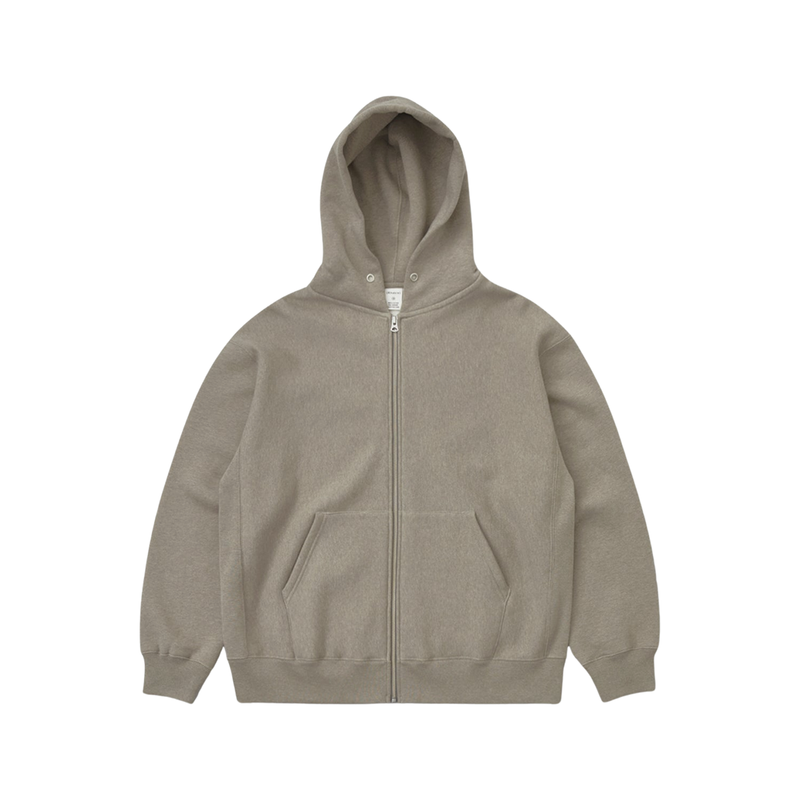 카키스 풀 집 포켓 후드 세이지