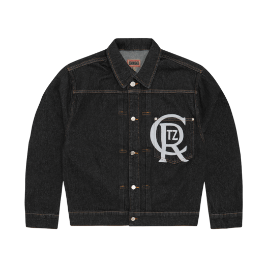 ジャケット・アウター CORTEIZ STRIPED LITEWORK JACKET BLACK Corteiz Striped Litework Jacket Black – Side Kicks