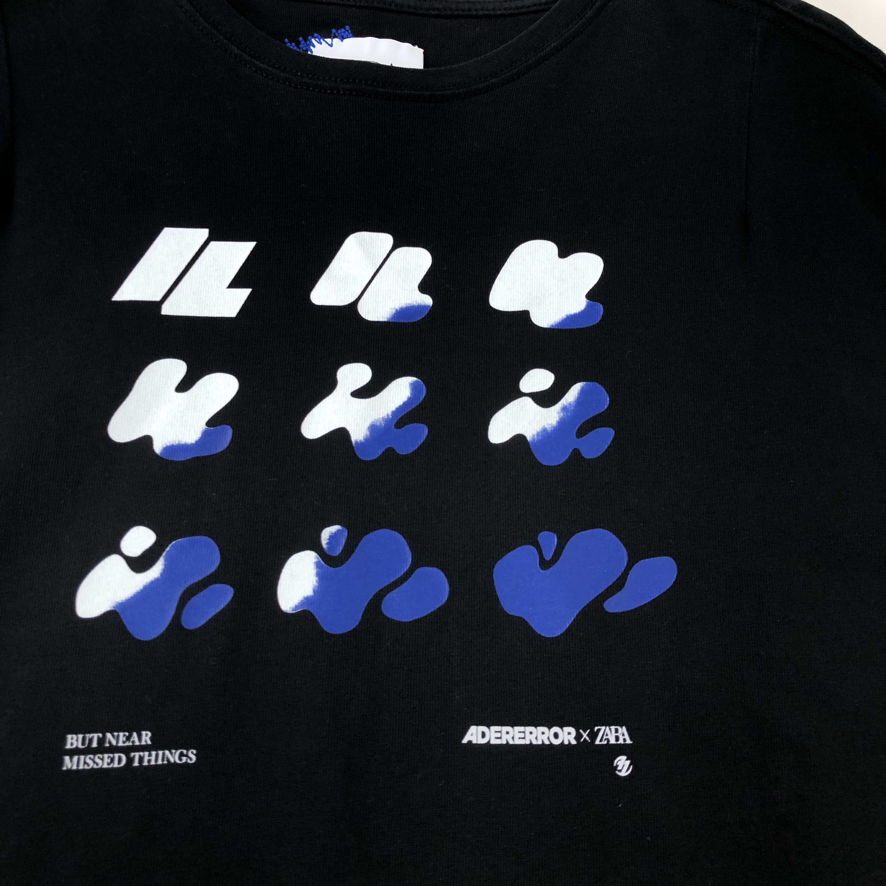 Zara x Ader Error Graphic Long Sleeve T-Shirt Black 착용 스타일