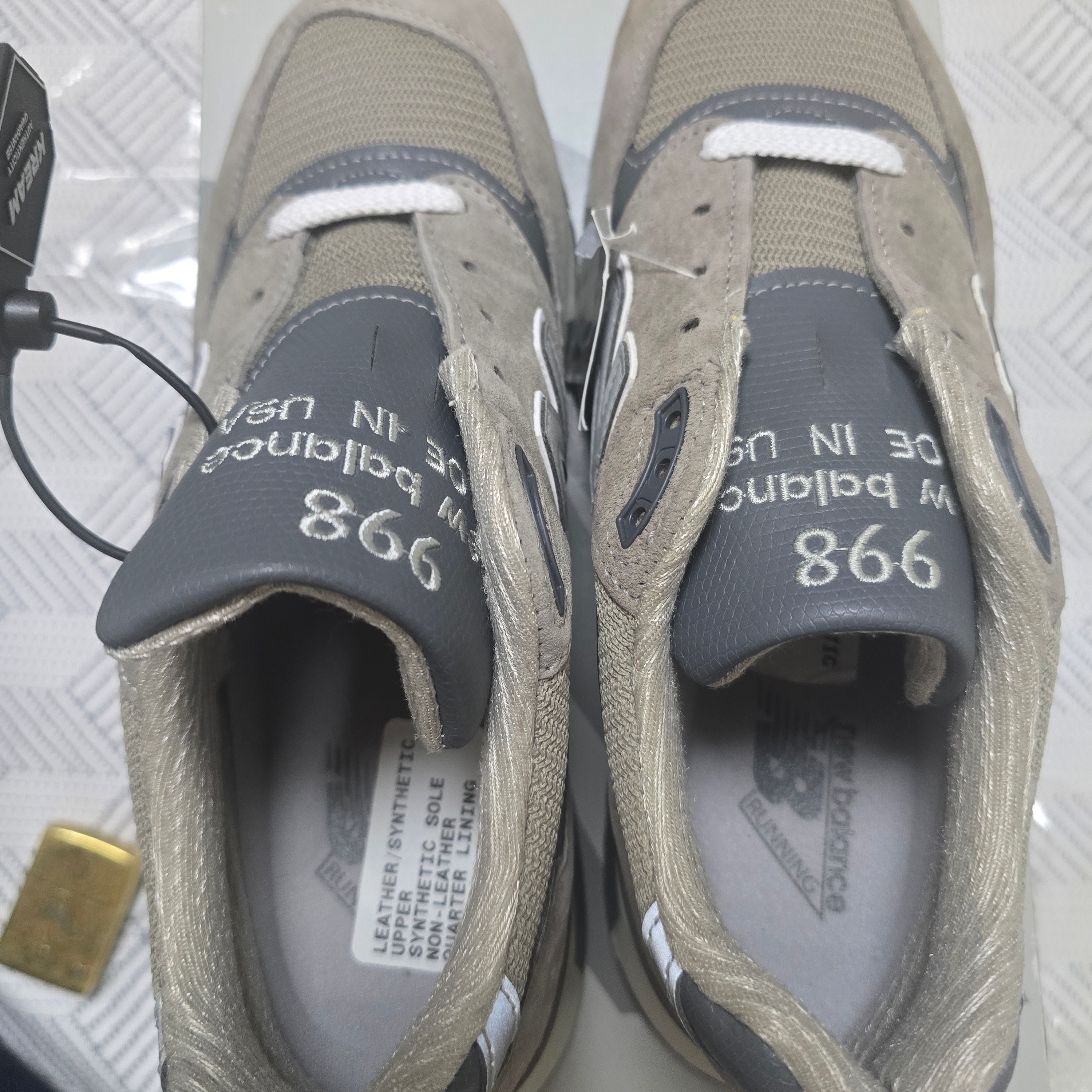 New Balance 998 Core Made in USA Grey Silver 착용 스타일