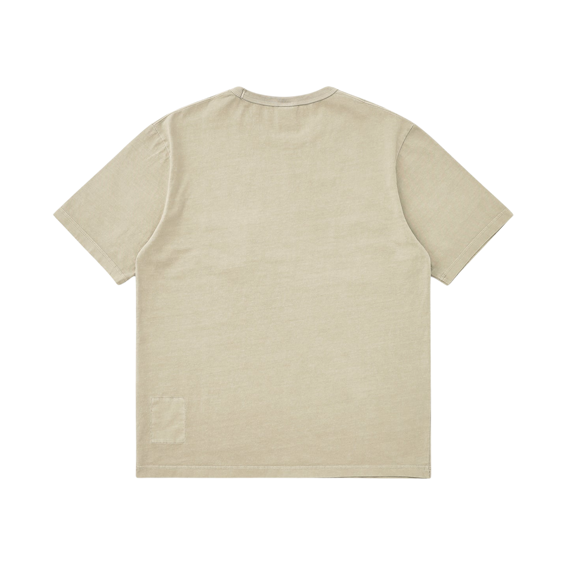 카키스 오버다이드 포켓 티셔츠 베이지(Khakis Overdyed Pocket T-Shirt Beige) - 2
