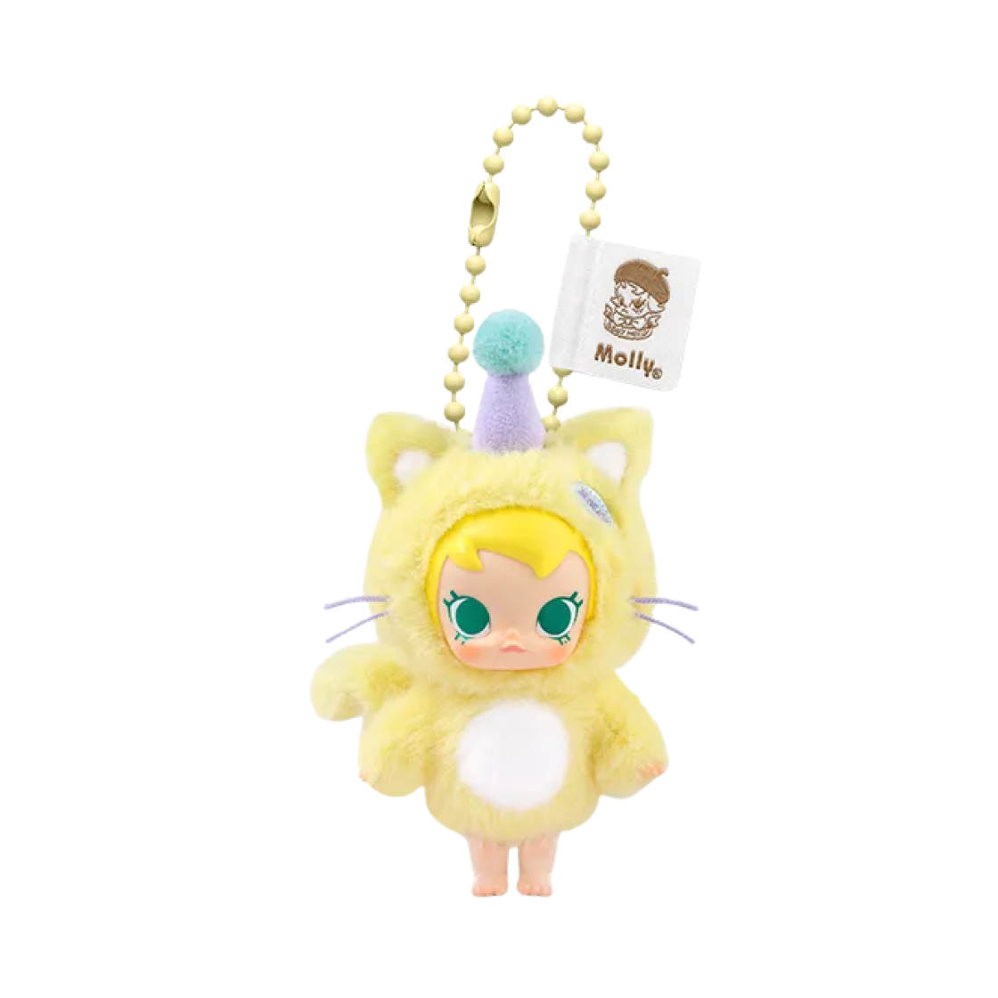 팝마트 베이비 몰리 주머니 속 친구들 시리즈 바이닐 플러시 펜던트 햇살을 즐기자 (개봉 박스)(Pop Mart Baby Molly Pocket Friends Series Vinyl Plush Pendant Enjoy the Sunshine (Opened Case))