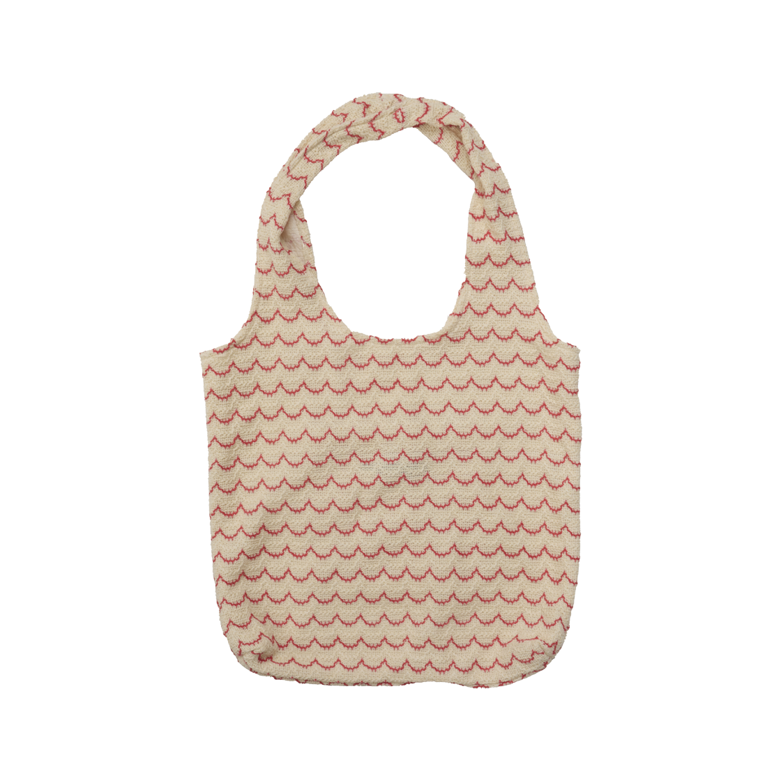 더그레이티스트 토트백 웨이브 레드(THE GREATEST Tote Bag Wave Red)