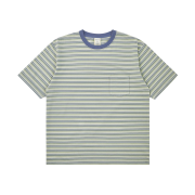 Khakis Border S/S T-Shirt Moss