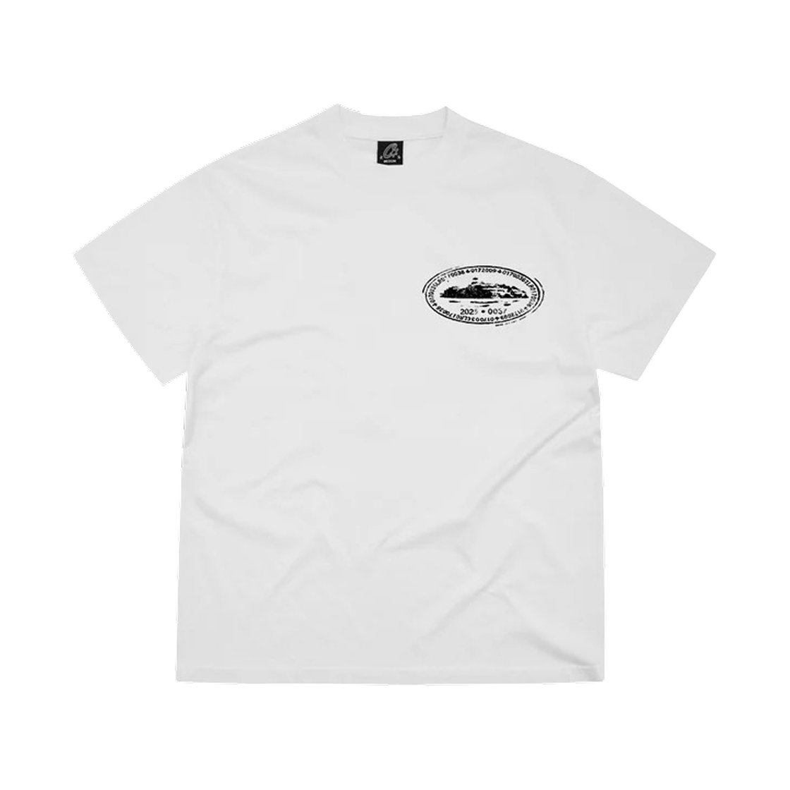 코르테이즈 아일랜드 스탬프 티셔츠 화이트(Corteiz Island Stamp T-Shirt White)