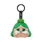 Pop Mart Crybaby Cheer Up, Baby! Series Plush Pendant Green (Opened Case)