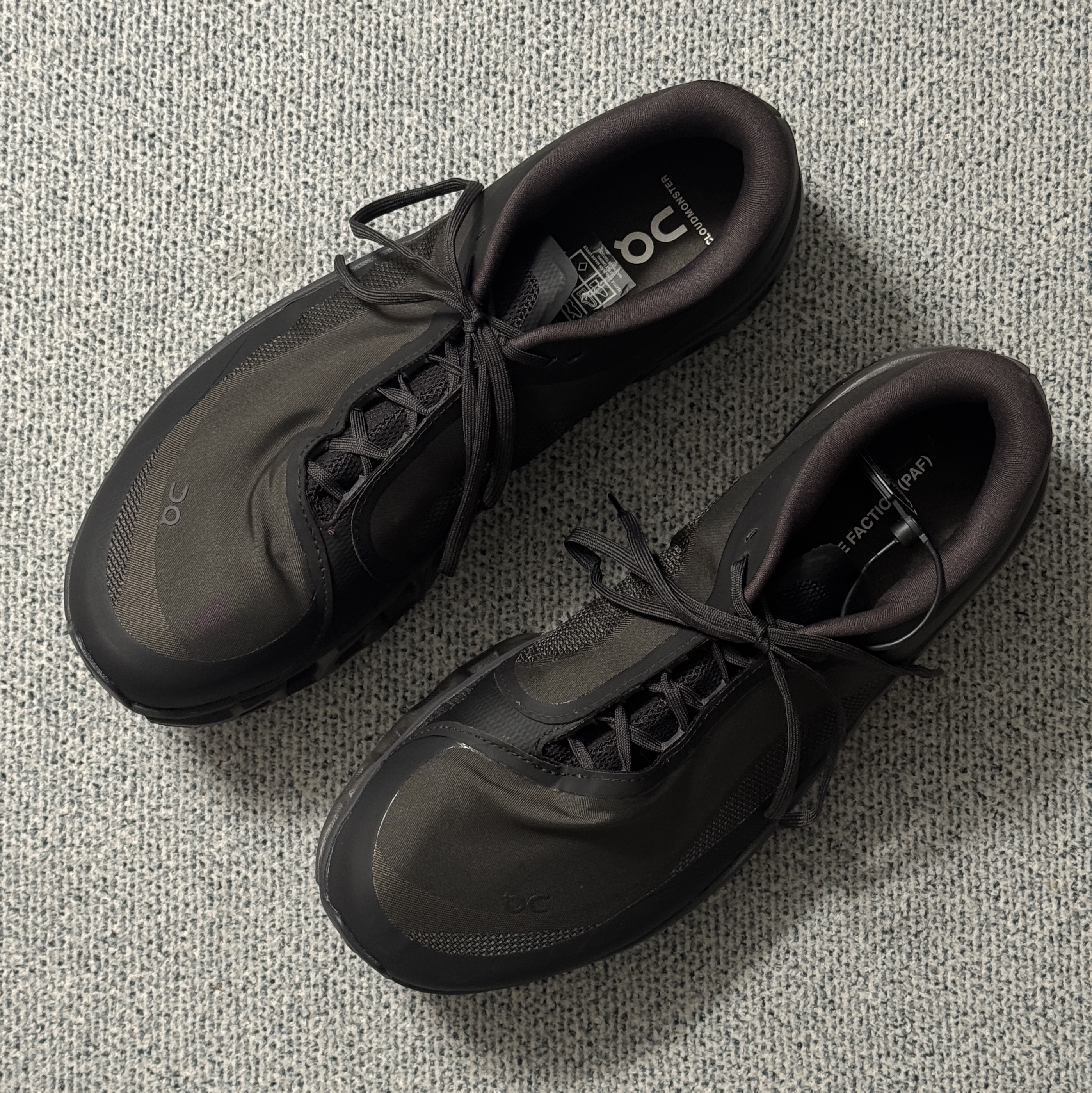 On Running x Post Archive Faction (Paf) Cloudmonster 2 Thorn Brown 착용 스타일 - 3