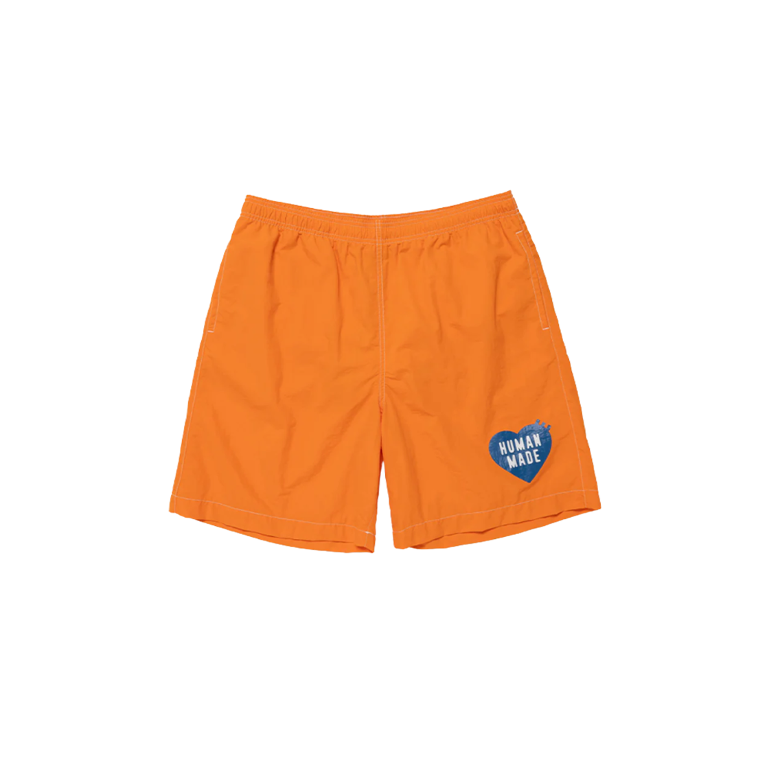 HM29PT024 Human Made Swim Shorts Orange