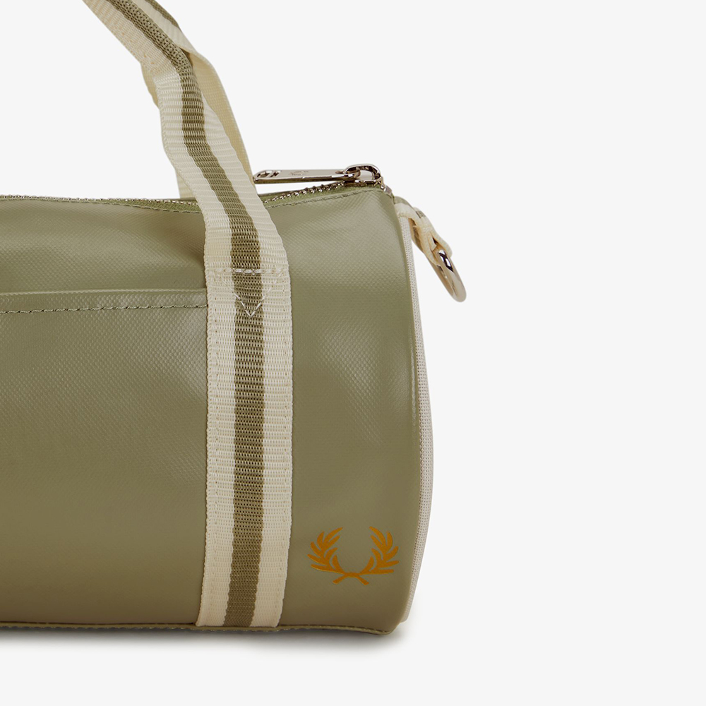 클래식 미니 배럴 백 올리브 민트(Fred Perry Classic Mini Barrel Bag Olive Mint) - 5