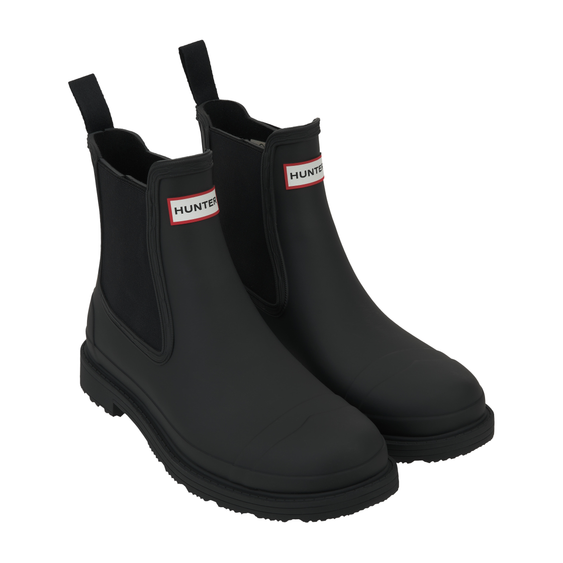 MFS9016RMA-BLK Hunter Commando Chelsea Boots Black - #4