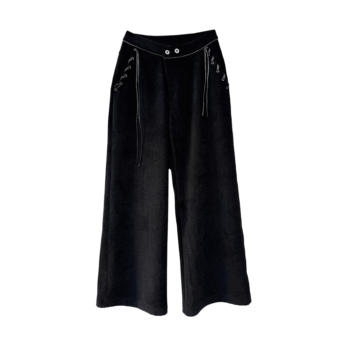 스틸레써디 집 티스 팬츠 블랙(Still Lethardy Zip Teeth Pants Black)