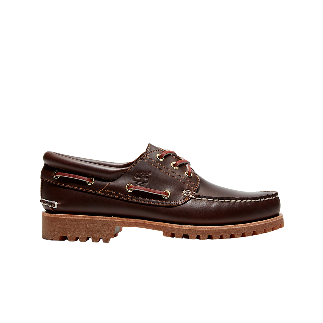 팀버랜드 클래식 3 아이 보트 슈즈 브라운 - 미디움(Timberland Classic 3-Eye Boat Shoes Brown - Medium)