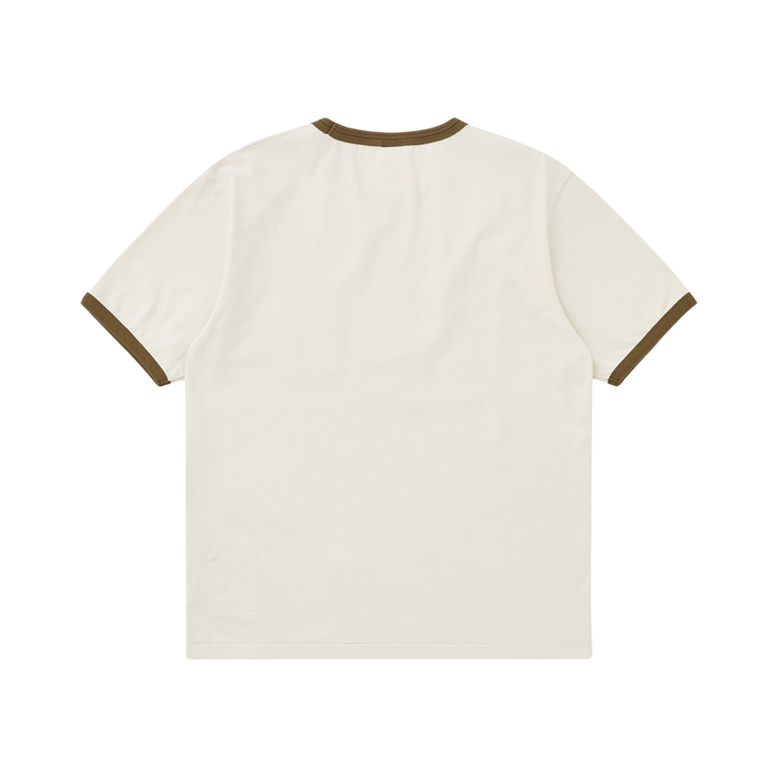 카키스 워시드 링거 티셔츠 브라운(Khakis Washed Ringer T-Shirt Brown) - 2