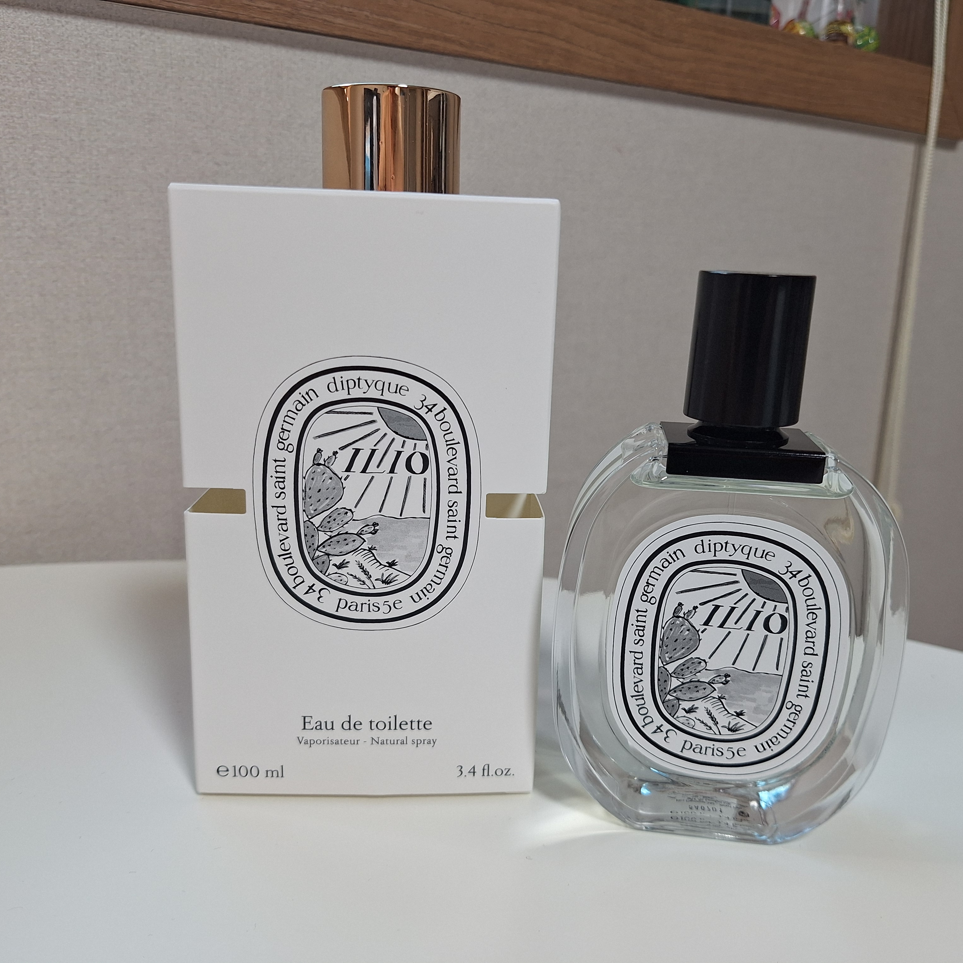 Diptyque Ilio Eau De Toilette 100ml 착용 스타일
