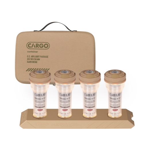 AIR LIGHT BEIGE 4EA SET CARGO CONTAINER Air Light Beige 4EA Set