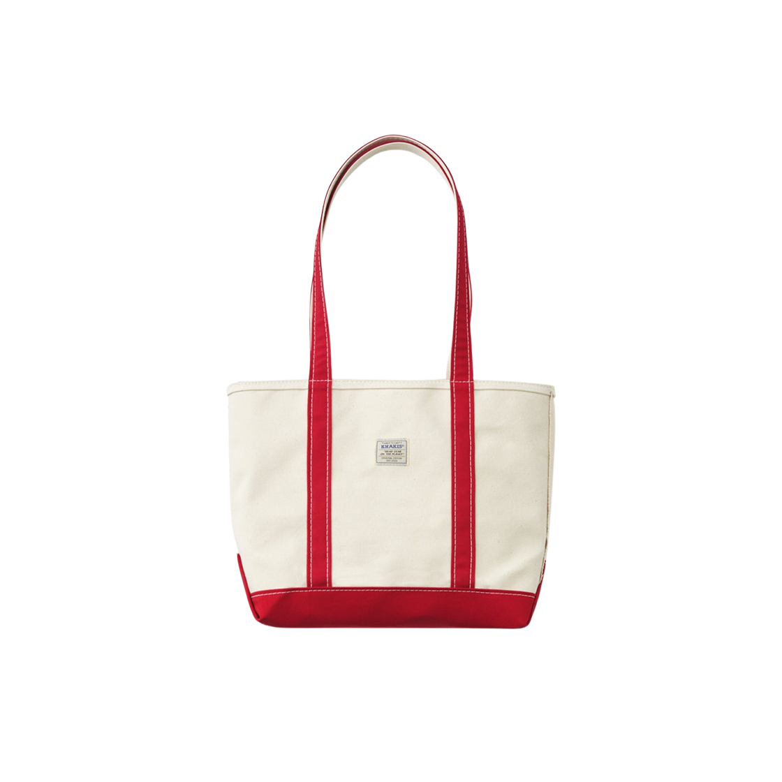 카키스 DGOP 스태프 토트백 M 레드(Khakis DGOP Staff Tote Bag M Red)