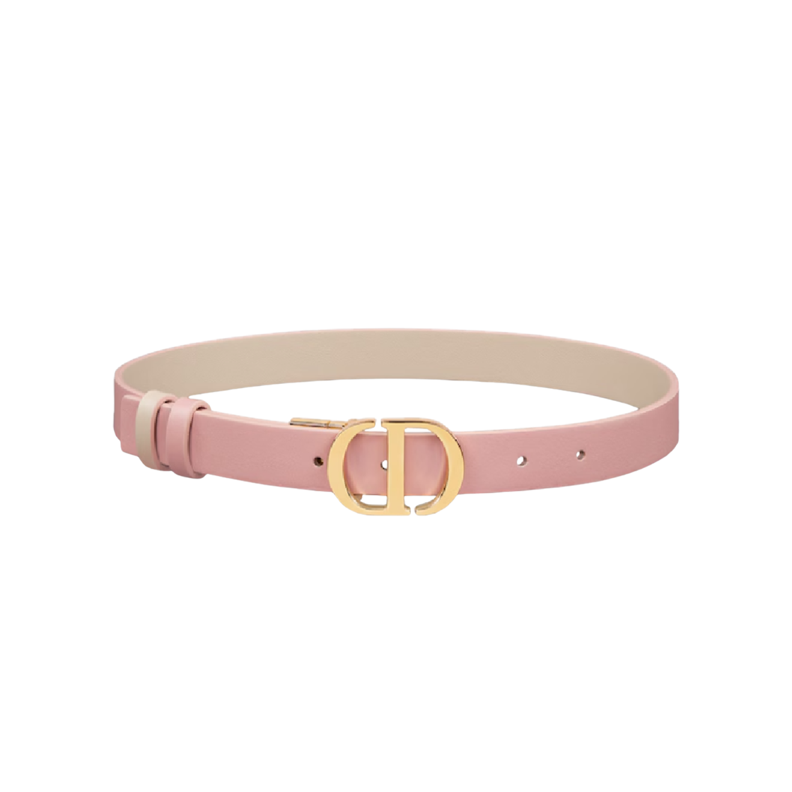 B0178UWGA-M417 (W) Dior 30 Montaigne Reversible Belt Pink Beige