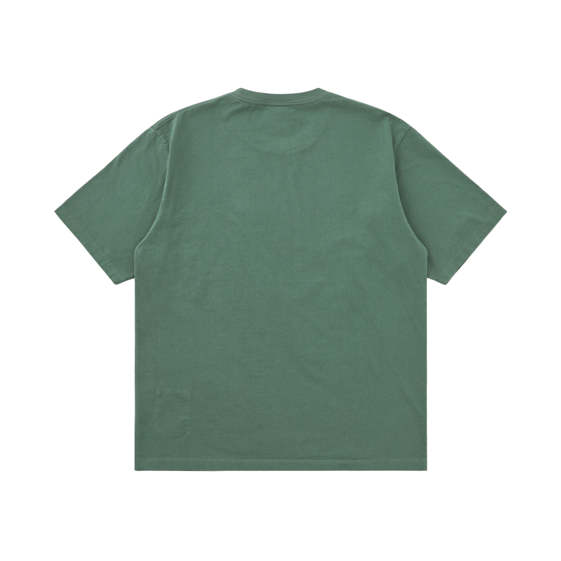 카키스 스크립트 로고 숏슬리브 티셔츠 더스티 그린(Khakis Script Logo S/S T-Shirt Dusty Green) - 2