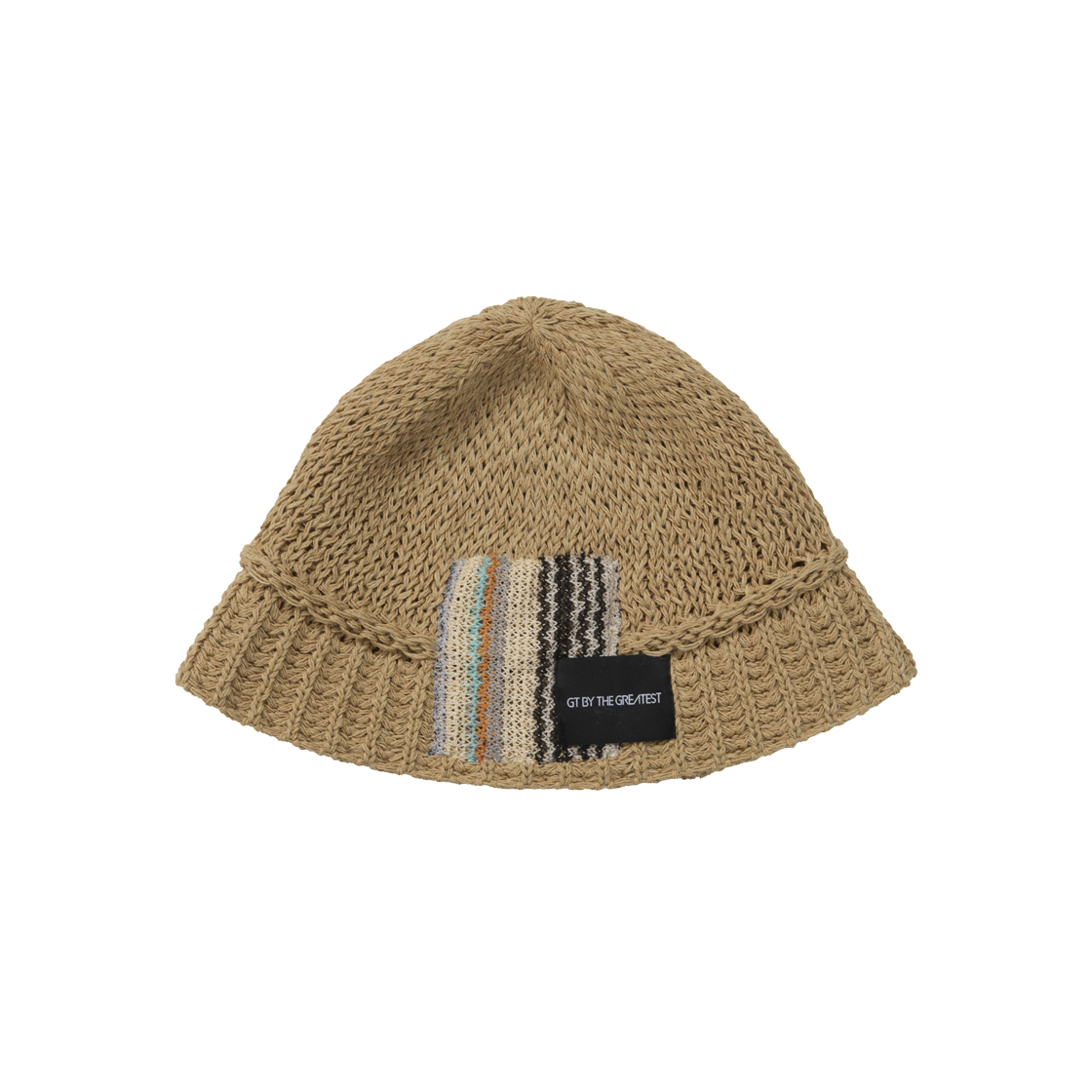 GT25SUMMER19BE THE GREATEST Paper Bucket 2.0 Beige