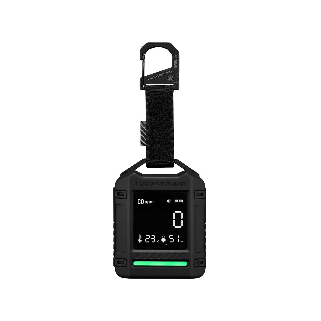 카고컨테이너 세이프 CO 디텍터 블랙(CARGO CONTAINER Safe Co-Detector Black)