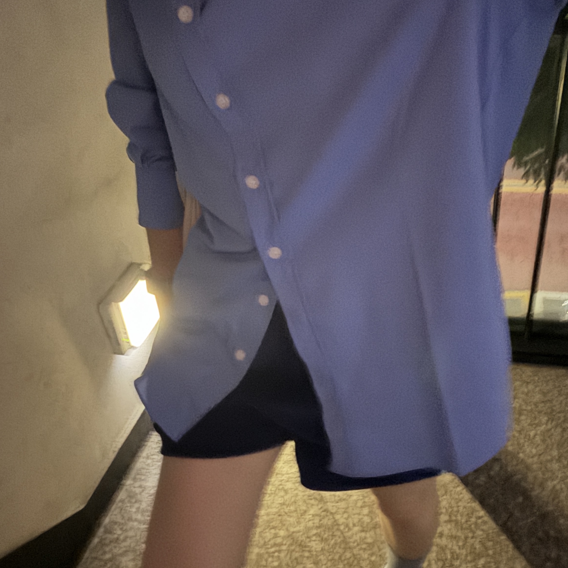 (W) Adidas Terry Shorts Dark Blue - KR Sizing, Zara Rock Flap Shoulder Bag Ecru 착용 스타일 - 1