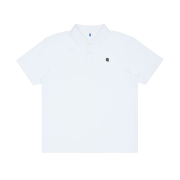 Ader Error Sig; BL Tag Polo T-Shirt 02 Off White