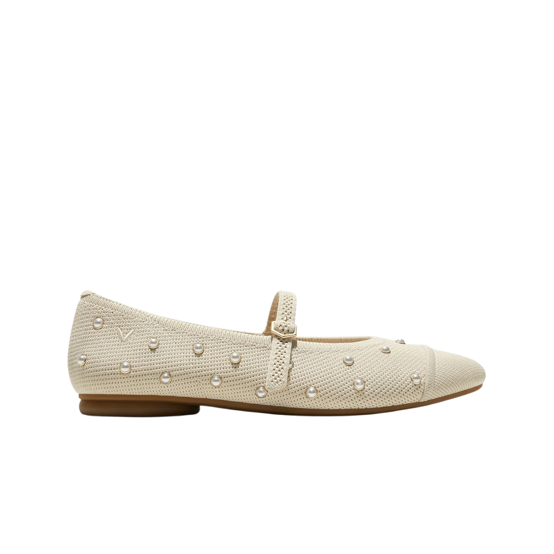 (W) 비바이아 타미아 메리제인 크림 아이보리 진주((W) Vivaia Tamia Maryjane Cream Ivory Pearl) - 1