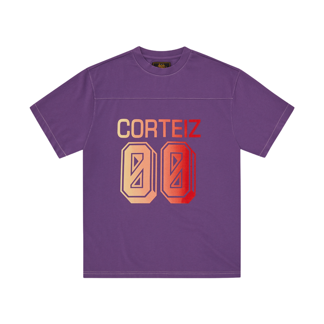 코르테이즈 00 헤비웨이트 티셔츠 퍼플(Corteiz 00 Heavyweight T-Shirt Purple) - 1