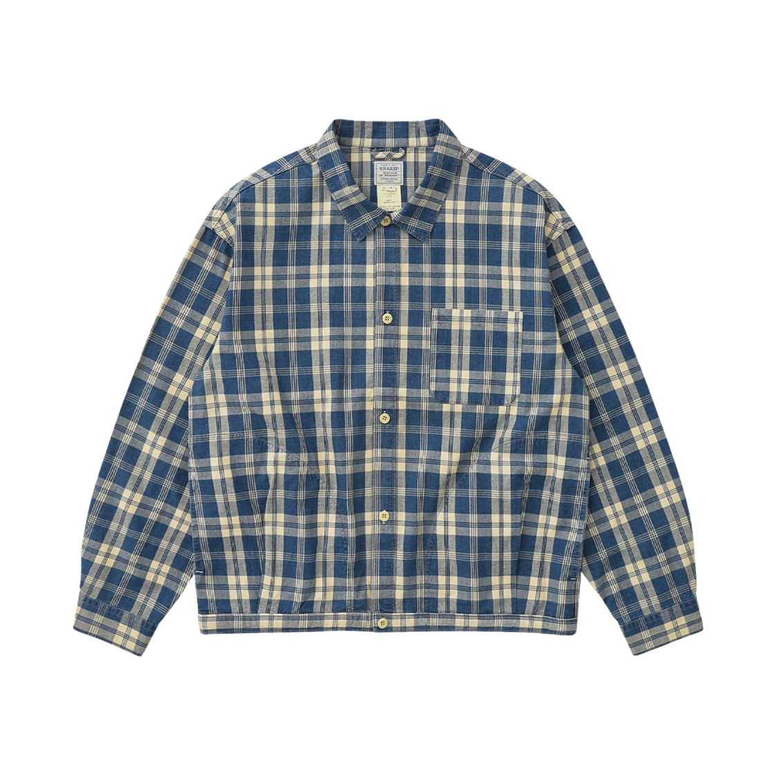 카키스 하와이안 자켓 미드 블루(Khakis Hawaiian Jacket Mid Blue)