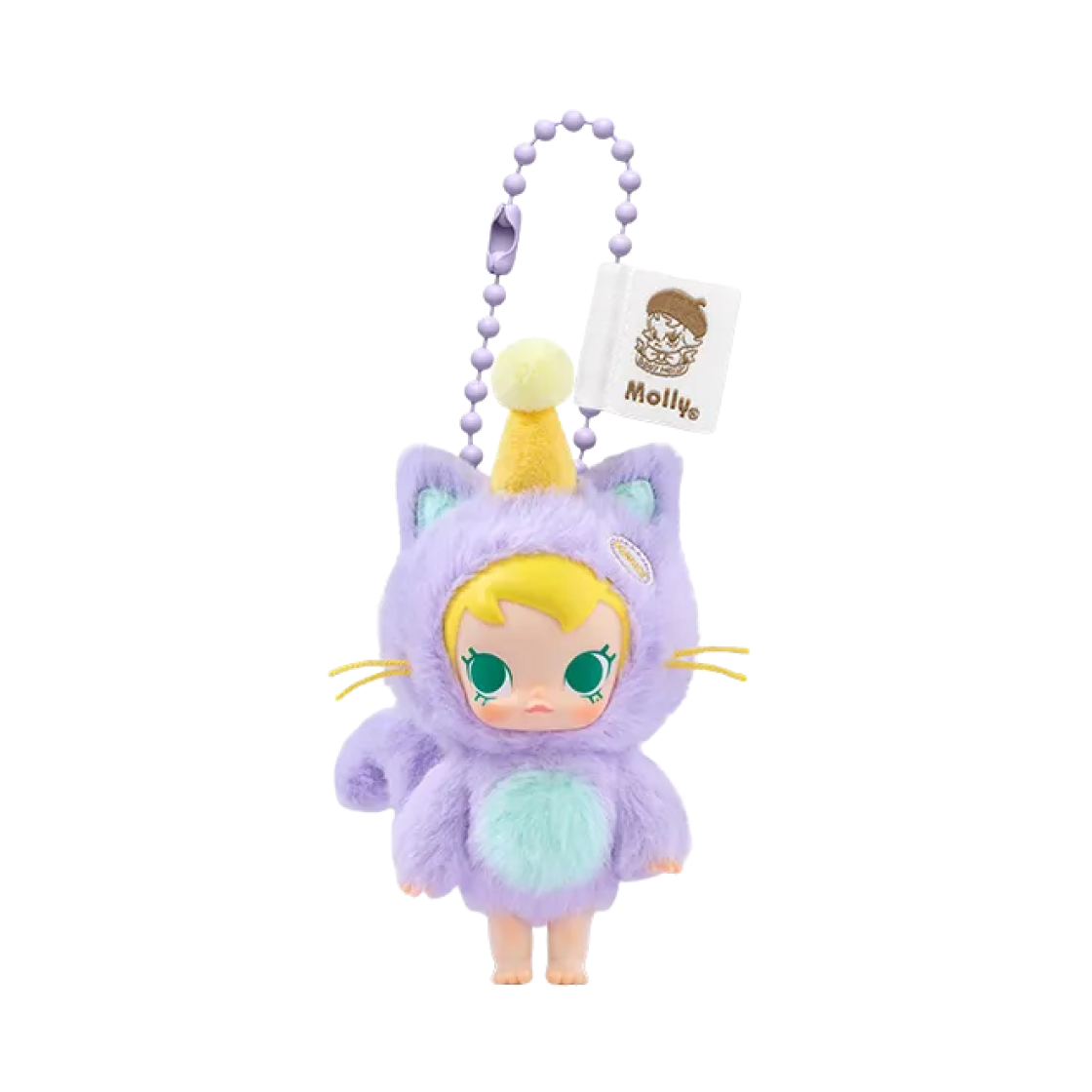팝마트 베이비 몰리 주머니 속 친구들 시리즈 바이닐 플러시 펜던트 내버려둬 (개봉 박스)(Pop Mart Baby Molly Pocket Friends Series Vinyl Plush Pendant Leave Me Alone (Opened Case))