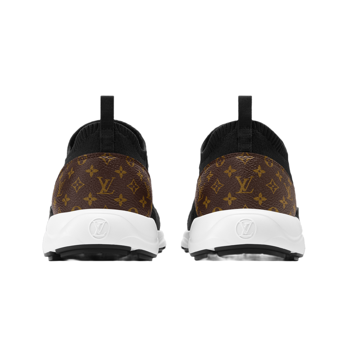 (W) 루이비통 LV 올림피아 스니커즈 블랙((W) Louis Vuitton LV Olympia Sneakers Black) - 3