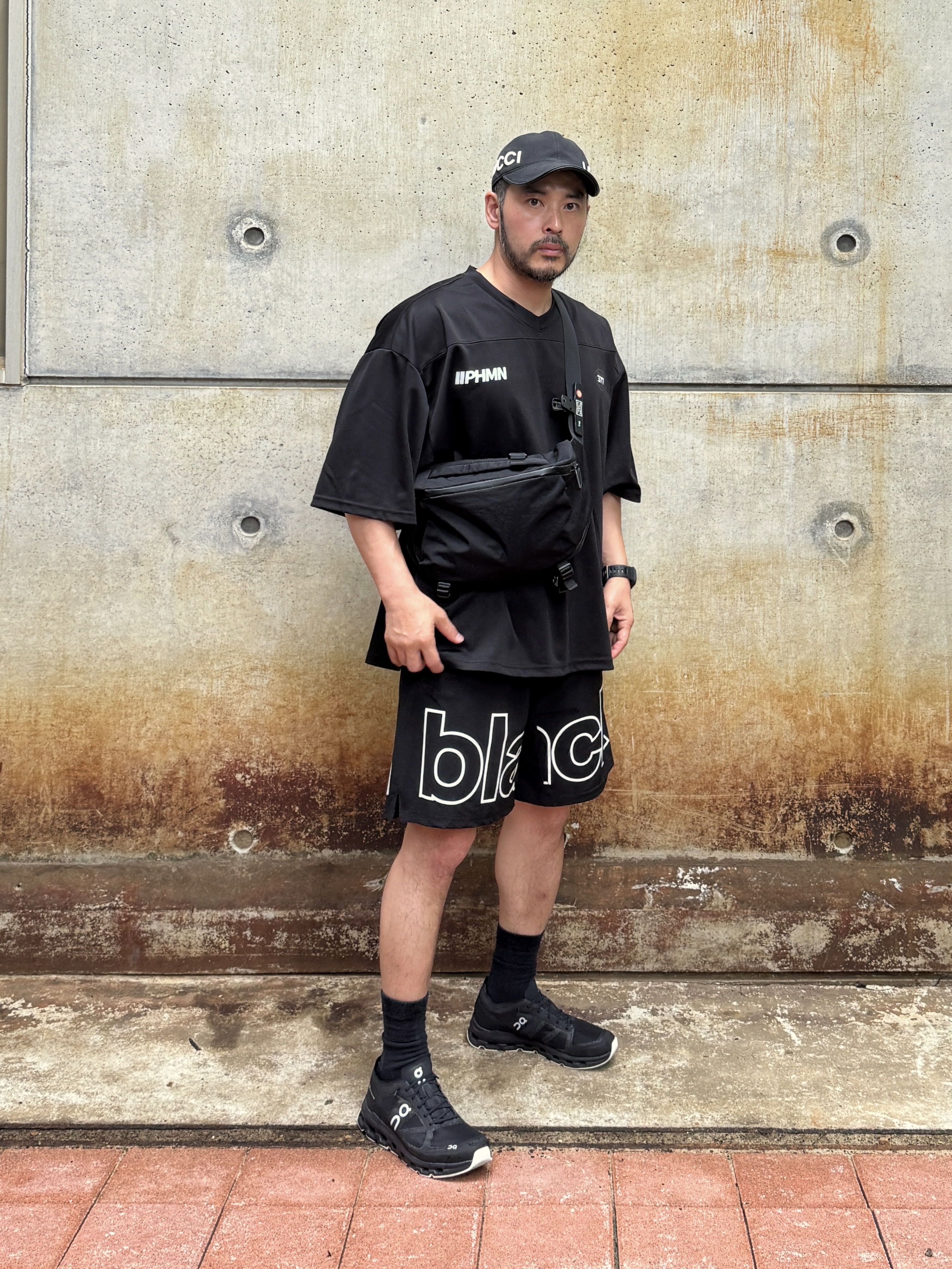 On Running x Sail Racing Cloud Regatta 999 Black 착용 스타일 - 3