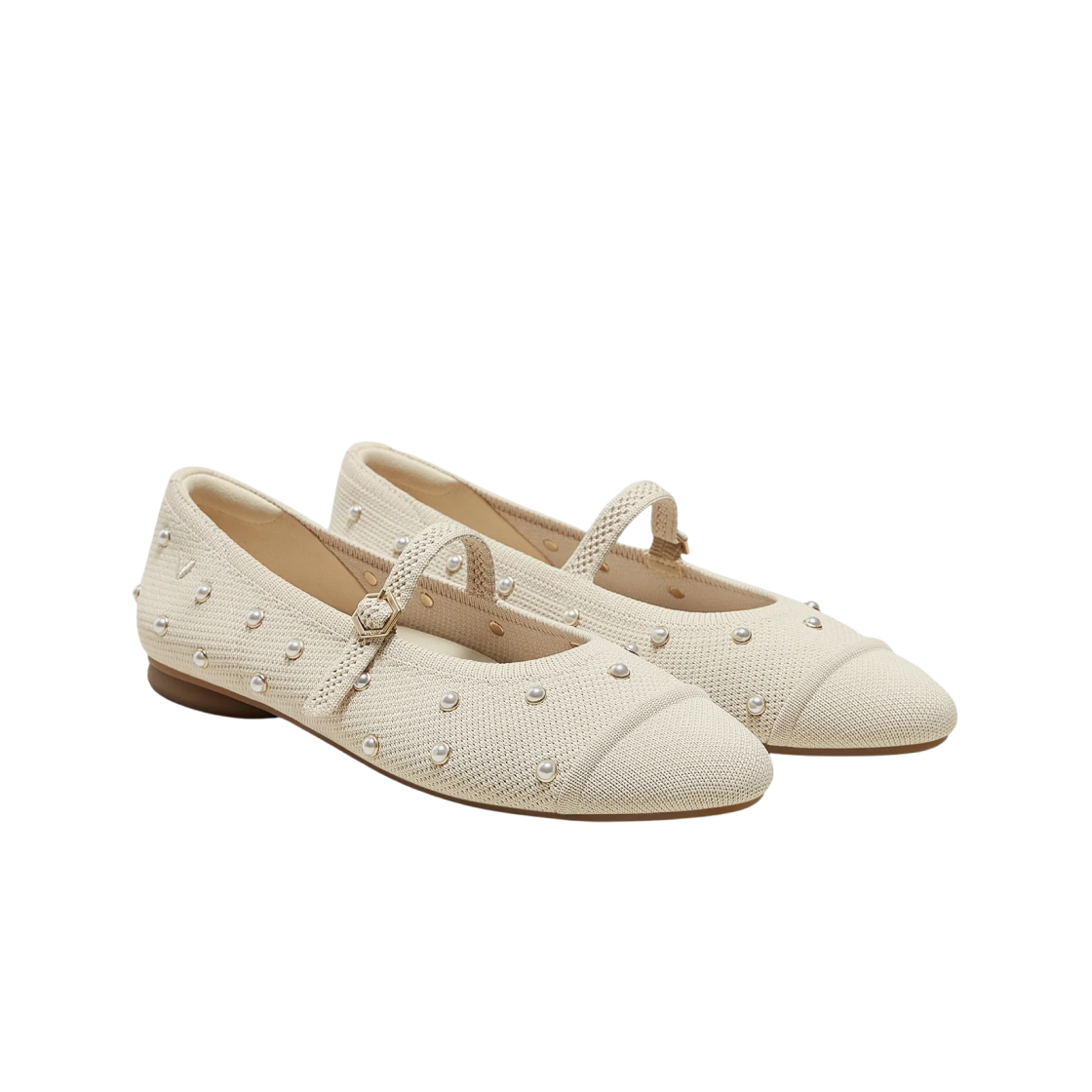 (W) 비바이아 타미아 메리제인 크림 아이보리 진주((W) Vivaia Tamia Maryjane Cream Ivory Pearl) - 2