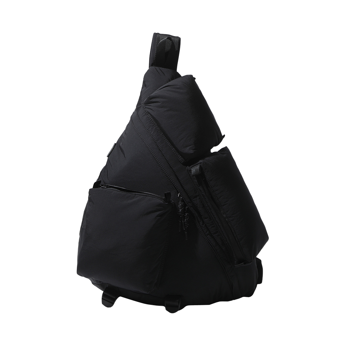 CRBAX25513BKX Customellow Nylon Sling Bag Black - 대표 이미지 #1