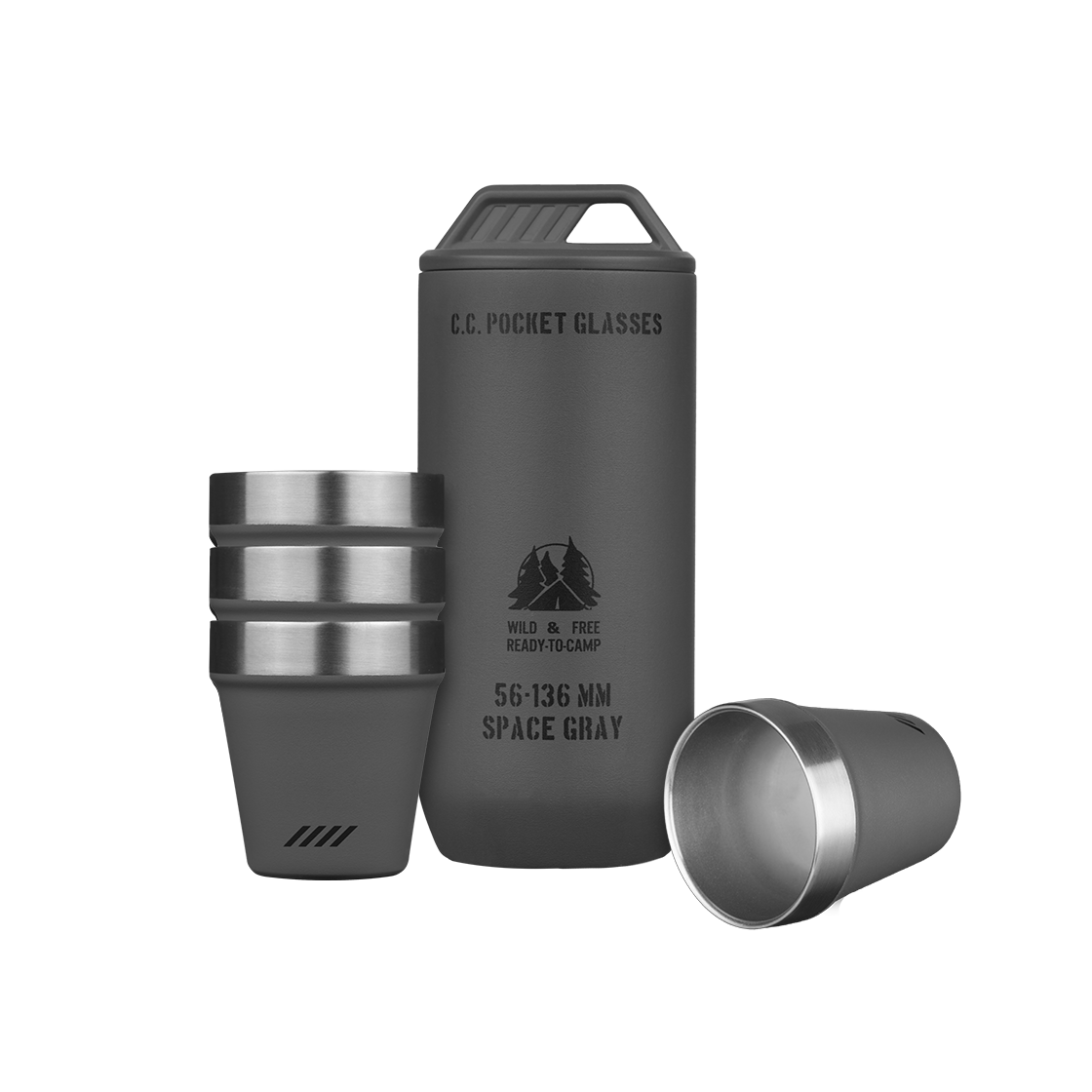 카고컨테이너 포켓 글래스 그레이