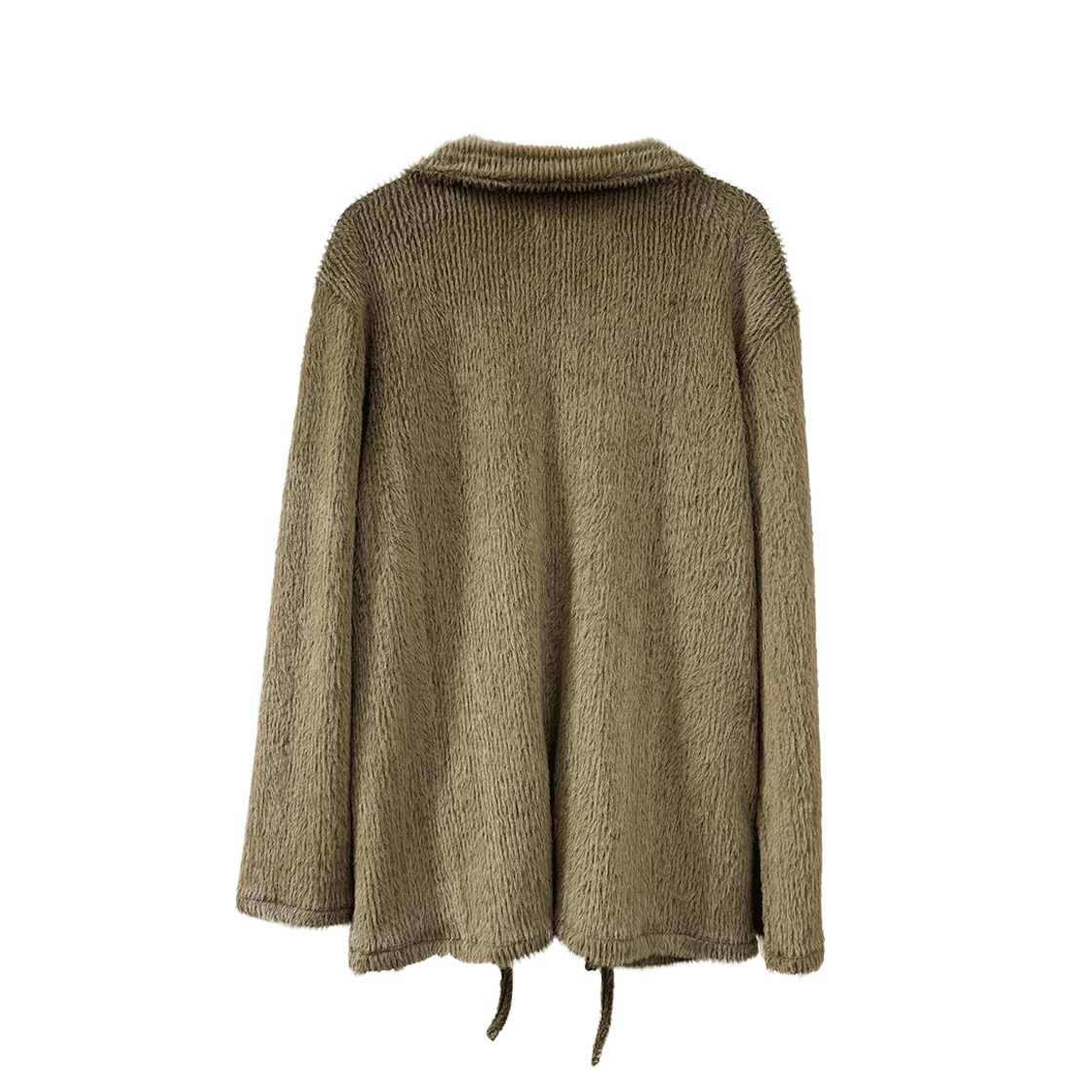 스틸레써디 레이스업 셔디건 카키(Still Lethardy Lace-Up Shirdigan Khaki) - 2