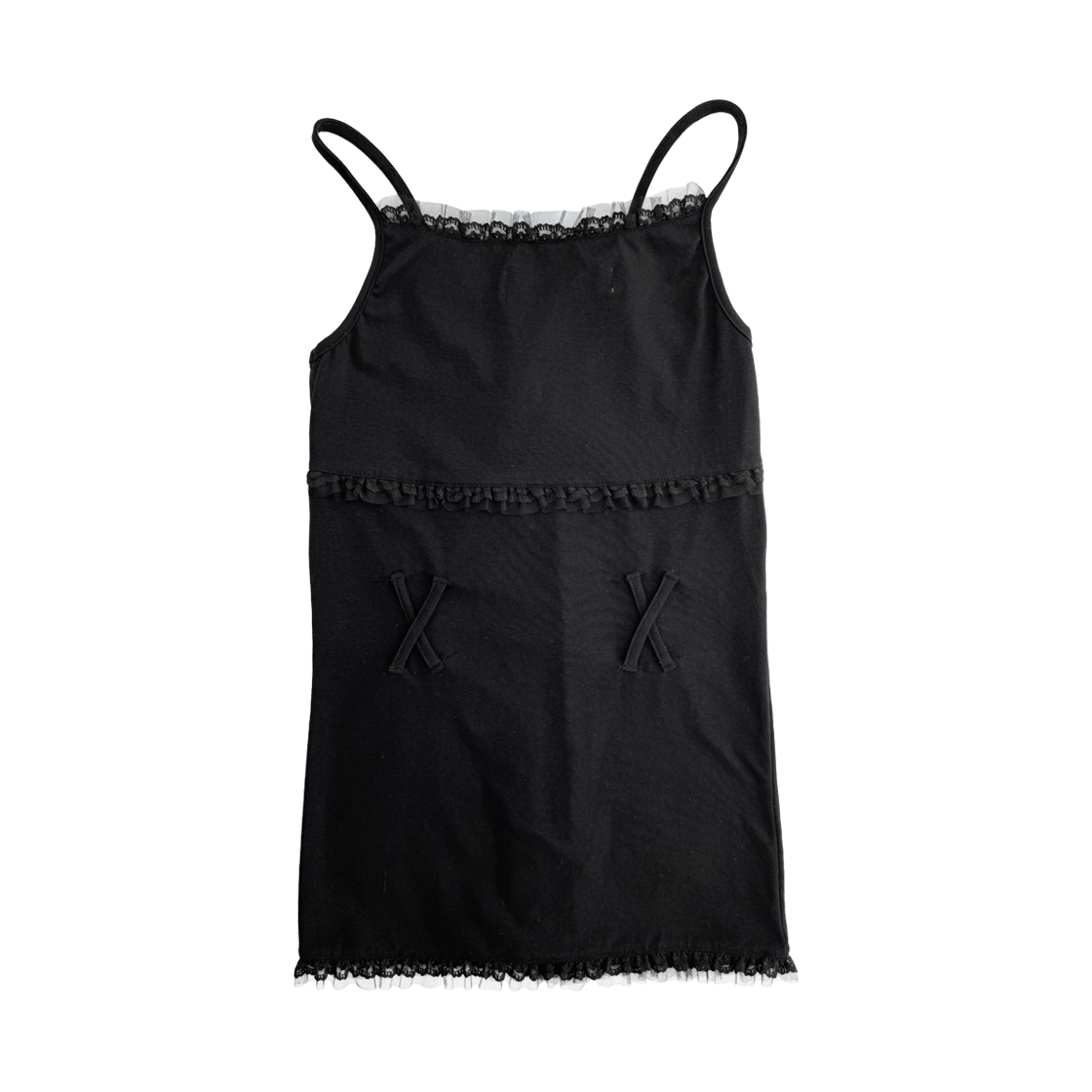 스틸레써디 레이스 저지 탑 블랙(Still Lethardy Lace Jersey Top Black) - 2