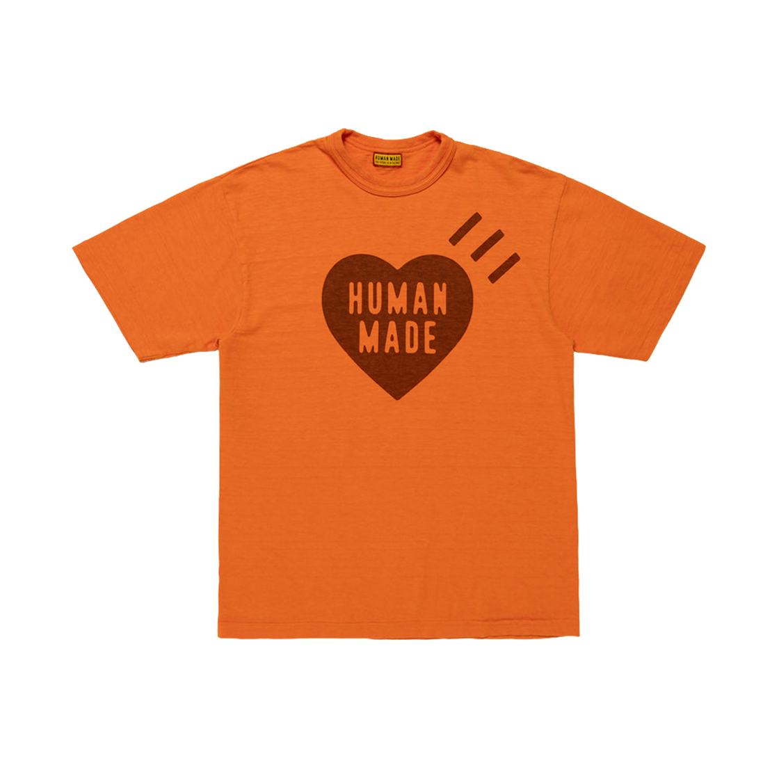 휴먼 메이드 컬러 티셔츠 오렌지(Human Made Color T-Shirt Orange) - 1