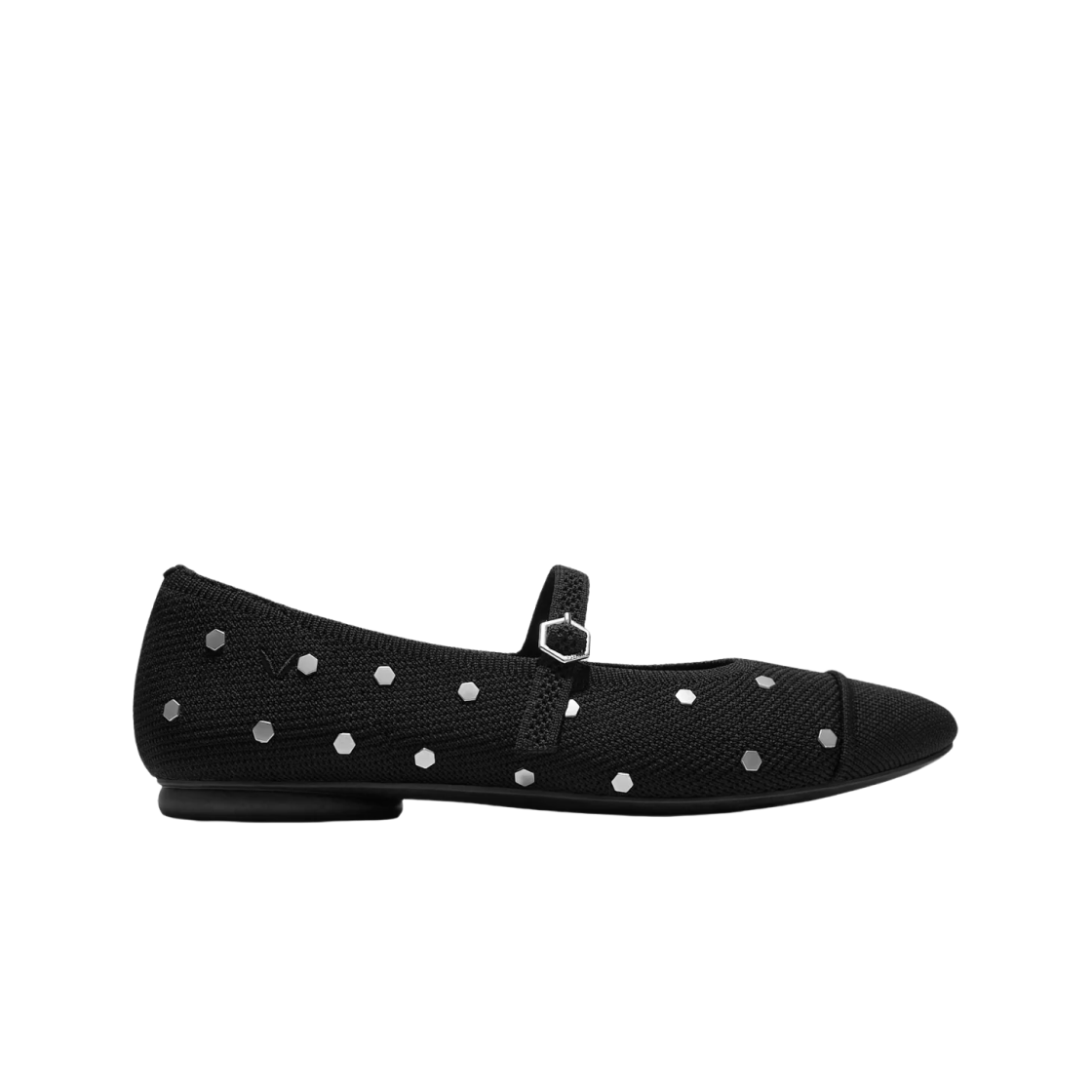 (W) 비바이아 타미아 메리제인 블랙 스터드((W) Vivaia Tamia Maryjane Black Stud)