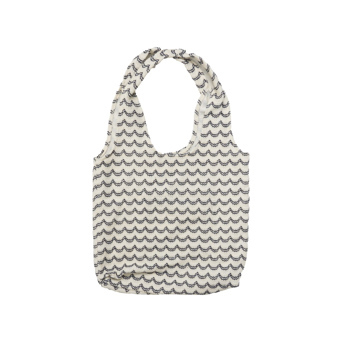 더그레이티스트 토트백 웨이브 블랙(THE GREATEST Tote Bag Wave Black)