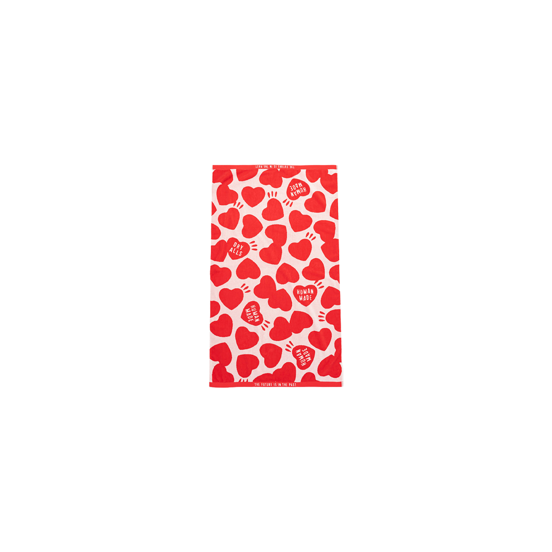 HM29GD175 Human Made Towel Blanket Red