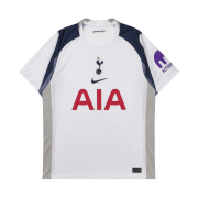 Nike Tottenham Hotspur 2025/26 Stadium Home Dri-Fit Football Replica Jersey White Light Iron Ore (Non Marking Ver.)