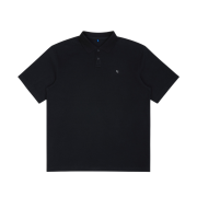 Ader Error Sig; BL Tag Polo T-Shirt 02 Noir