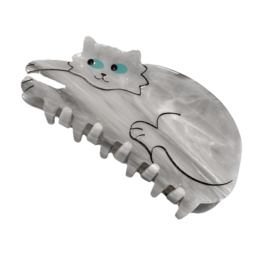 P00000FV Coucou Suzette Grey Cat Hairclaw