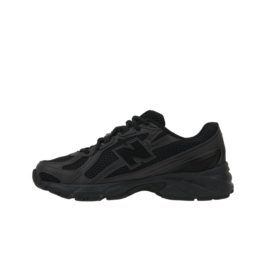 뉴발란스 740 블랙 시멘트 블랙 - D 스탠다드(New Balance 740 Black Cement Black - D Standard) - 3